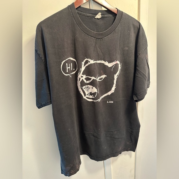 XL Luke Chueh Shirt Giant Robot Bear Face Extra Large - Picture 5 of 5